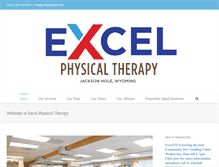 Tablet Screenshot of excelptjackson.com
